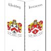 Family Crest Wedding Invitation